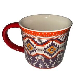Paramount's Yellowstone Southwest Pattern Stoneware Mug – Excellent Condition!